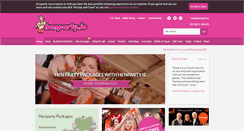 Desktop Screenshot of henparty.ie